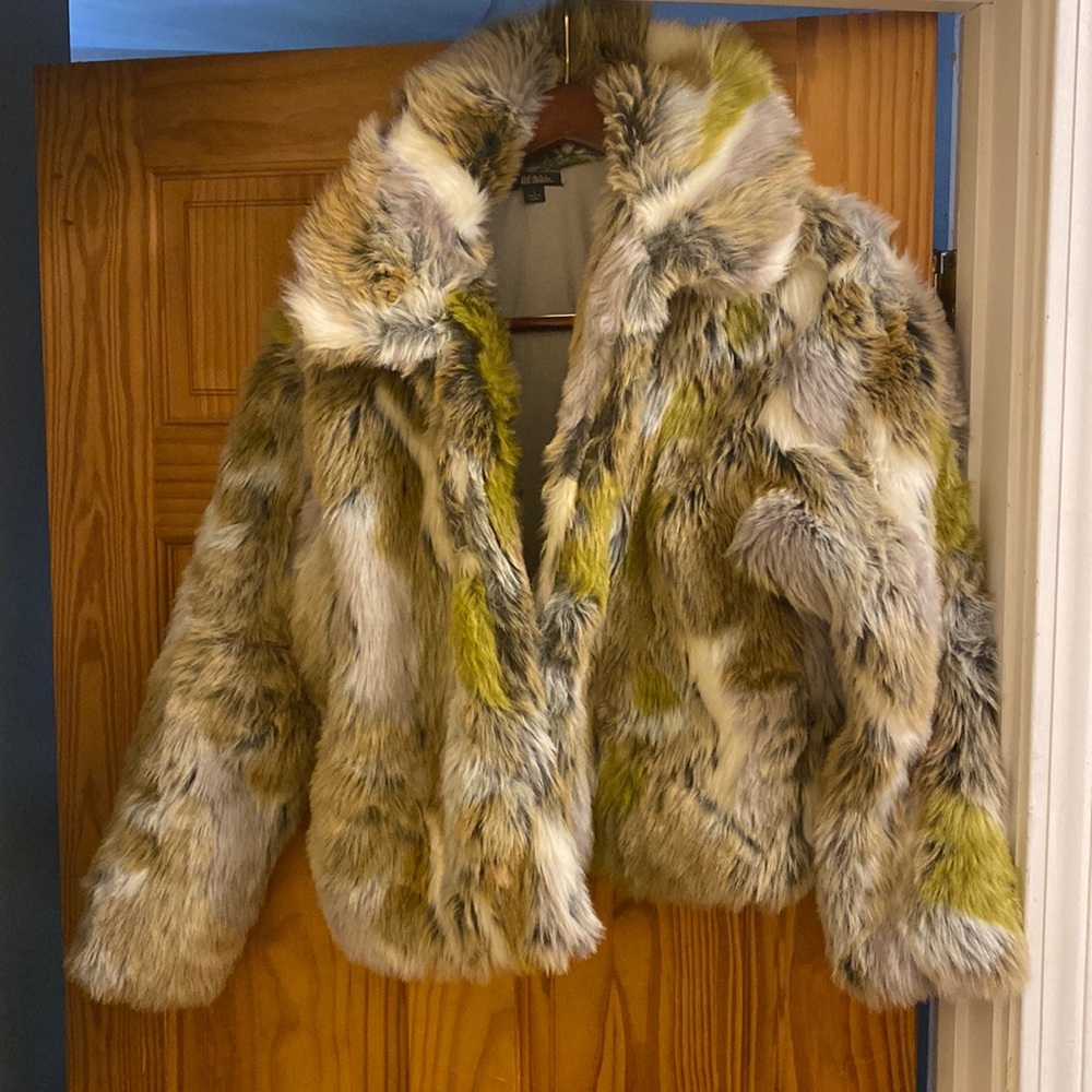 Wild Fable Multicolor Faux Fur